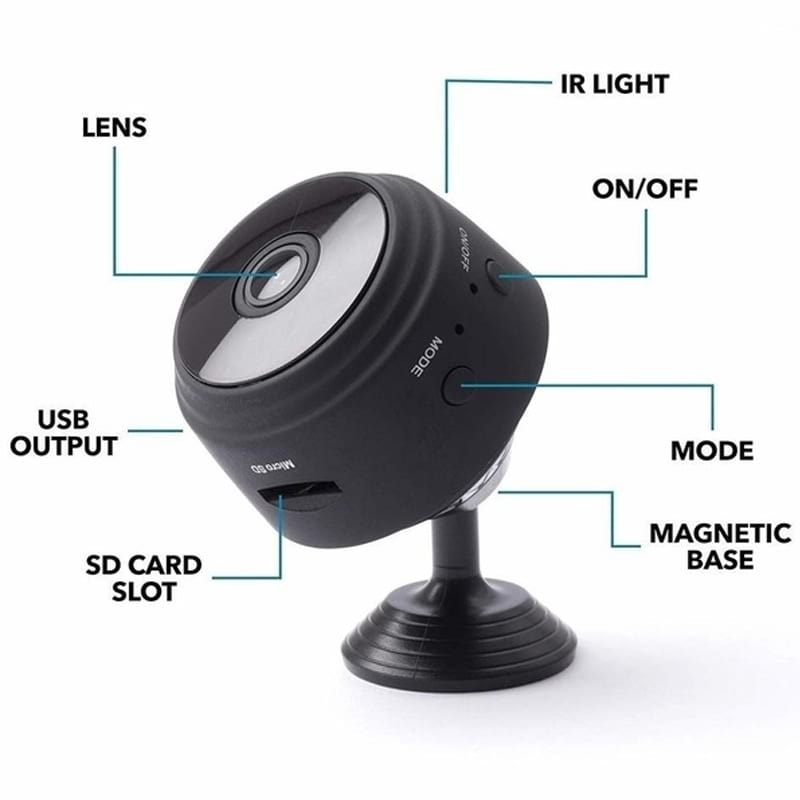 1080P SPY A9 Mini Camera Wifi Cloud Storage Wireless Smart Night Vision